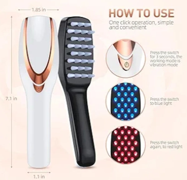 LED Phototherapy Comb